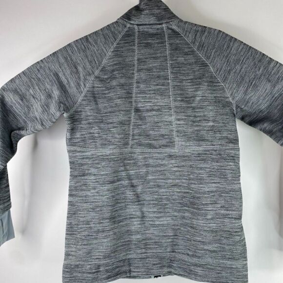 Puma Gray Long Sleeve Zip Up Stand Up Collar Track Jacket Size Medium - Picture 4 of 9